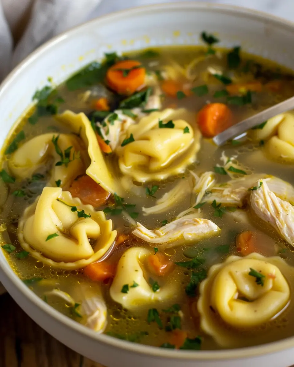 Chicken Tortellini Soup: A Cozy, Heartwarming Delight for All