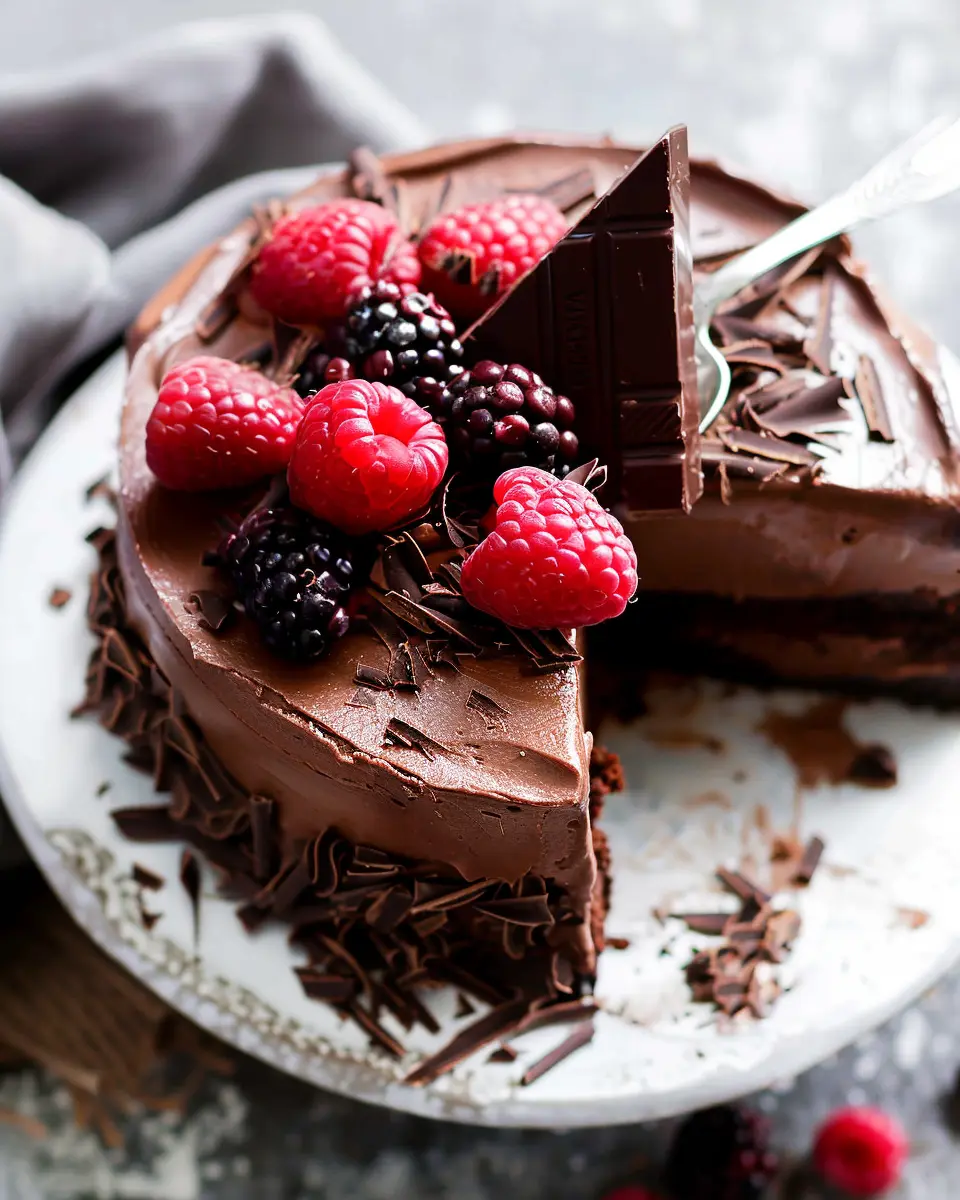 Dark Chocolate Mousse Cake: The Best Indulgent Treat at Home