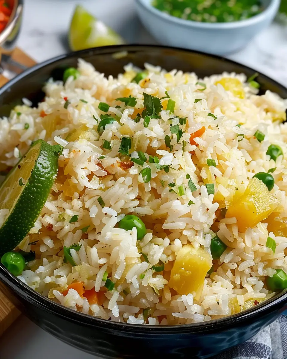 Pineapple Rice: Easy Deliciousness with Turkey Bacon and Veggies