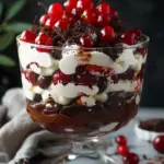 Easy black forest trifle