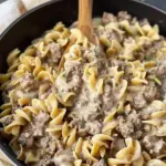 Easy Ground Beef Stroganoff