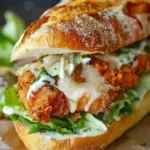 Crispy Chicken Caesar Sandwich
