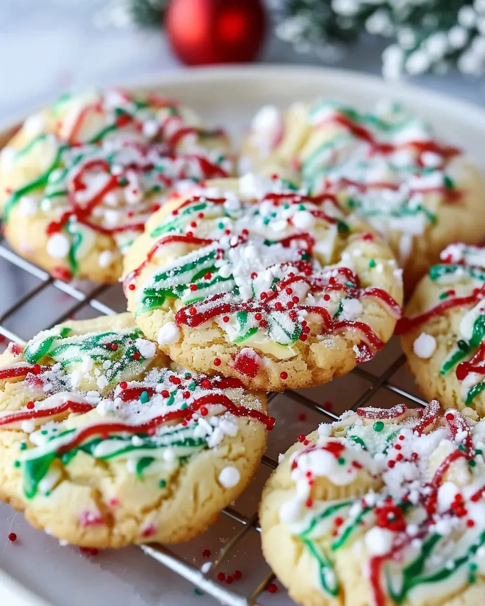 Christmas Ooey Gooey Butter Cookies: The Best Indulgent Treat