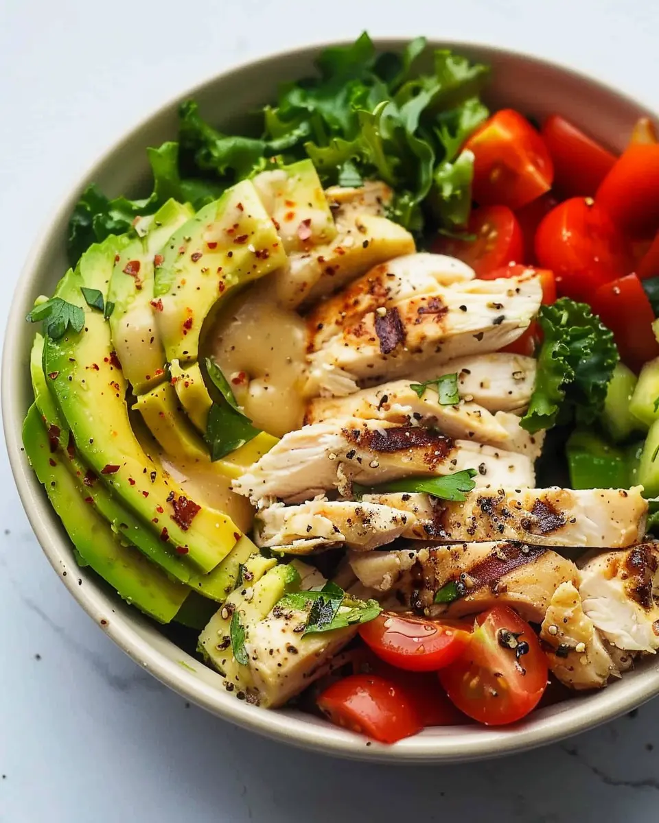 High-Protein Avocado Chicken Salad: The Best Healthy Twist