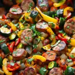 Sausage and Veggies Skillet