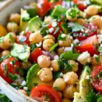 Chickpea Salad with Avocado
