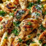 Garlic Parmesan Chicken Pasta