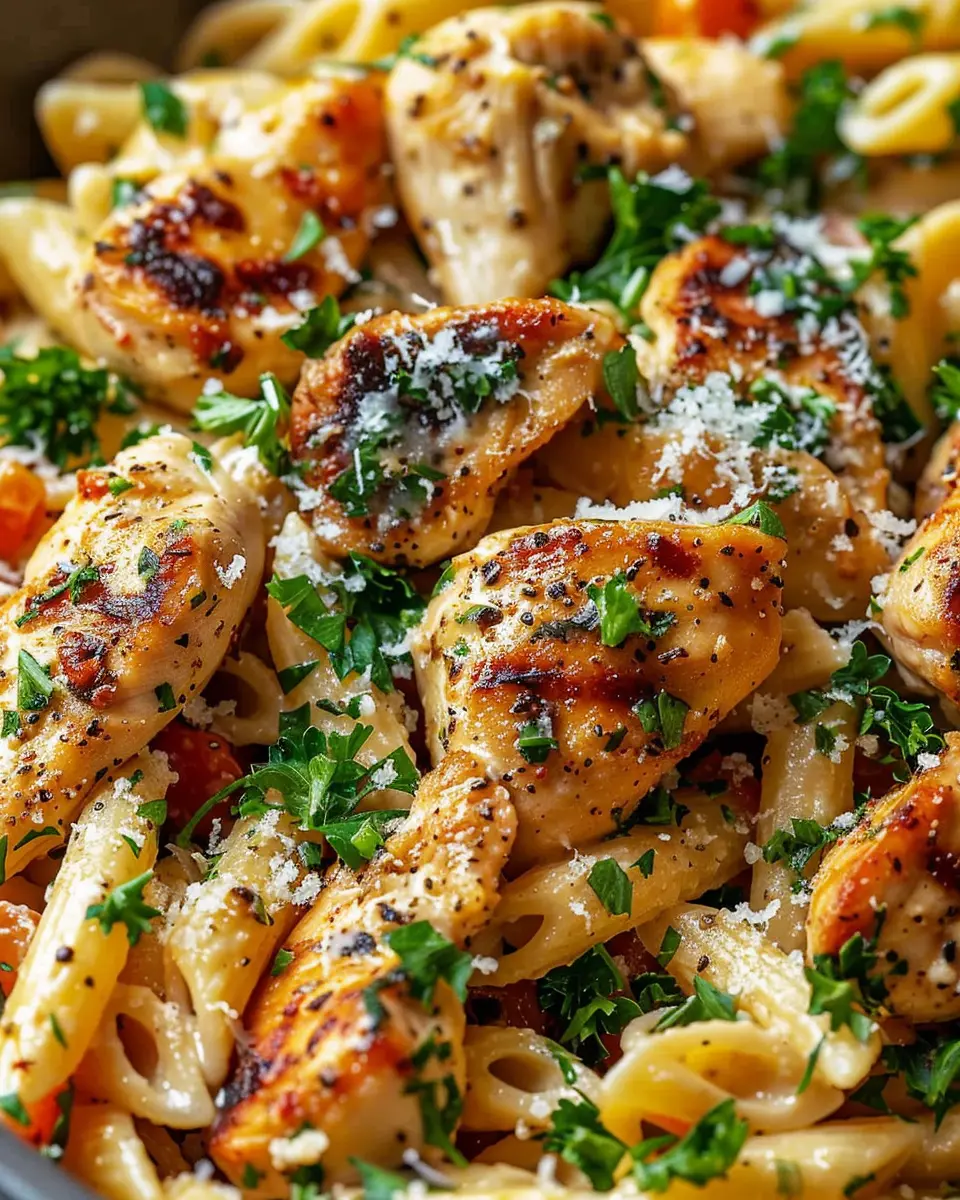 Garlic Parmesan Chicken Pasta: The Easy Indulgence You’ll Love