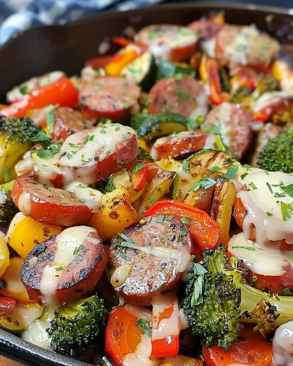 Sausage Veggie Bake: Easy One-Pan Meal for a Cozy Dinner