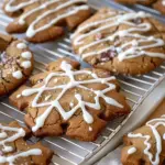 Maple-Glazed Soft Gingerbread Cookies