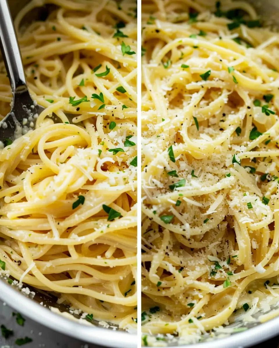 Garlic Parmesan Pasta with Turkey Bacon: An Easy Comfort Dish