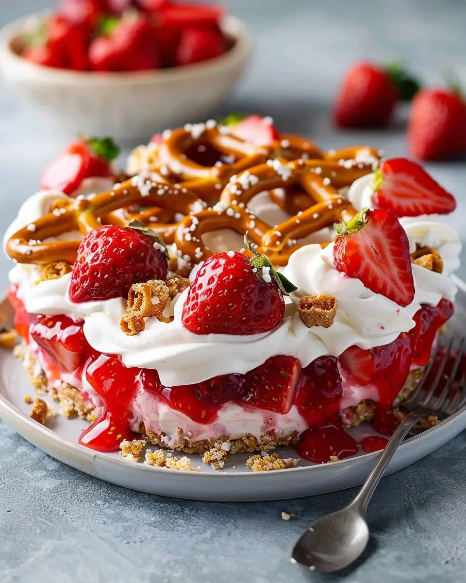 Strawberry Pretzel Salad: The Best Easy Recipe for a Refreshing Treat