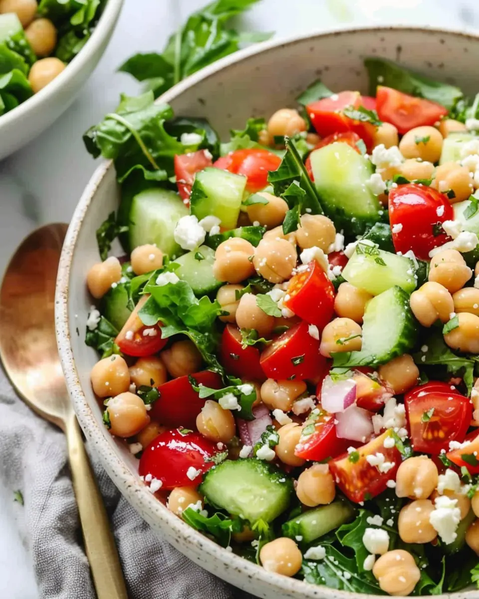 Balsamic Chickpea Salad: The Best Easy Refreshing Meal
