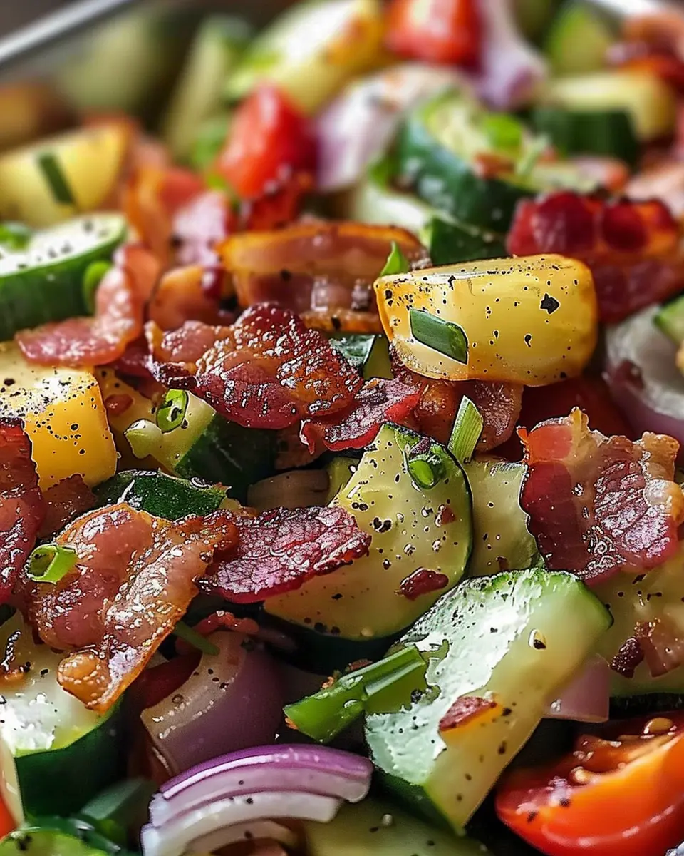 Bacon Ranch Vegetables: Easy Turkey Bacon Delight for Everyone