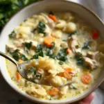 Creamy Chicken Pasta Soup