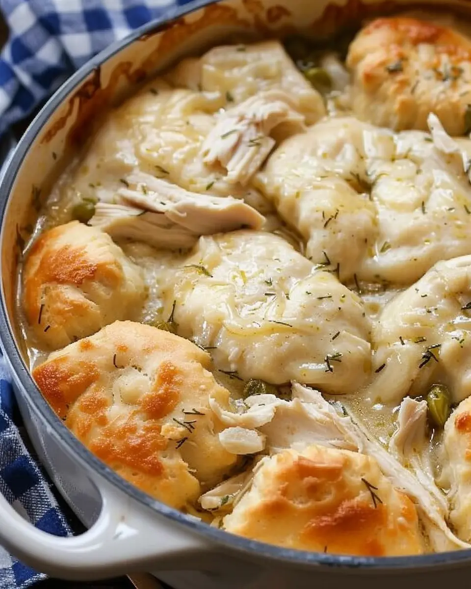 Easy Chicken and Dumplings: Heartwarming Family Comfort Dish