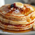 Fluffy Homemade Pancakes From Scratch