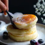Fluffy Japanese Soufflé Pancakes