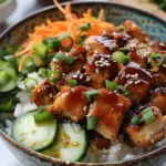 30-Minute Sticky Chicken Rice Bowls