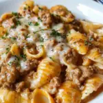 Creamy Beef and Shells