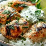 Dump-and-Bake Chicken Tzatziki with Rice