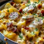Cheesy Ranch Potatoes and Sausage