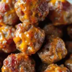 Easy Beef Sausage Cheese Balls Recipe
