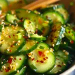 Easy Asian Cucumber Salad