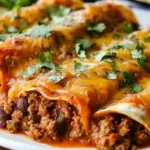 Easy Ground Beef Enchiladas