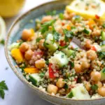Lemon Quinoa & Chickpea Salad
