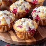 Raspberry White Chocolate Muffins