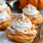 Pumpkin Pie Cream Puffs