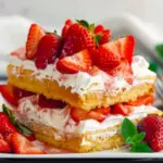 Strawberry Shortcake Sheet Cake