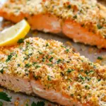 Baked Parmesan Crusted Salmon