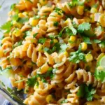 Mexican Street Corn Pasta Salad GFGluten Free DFDairy Free NFNut-Free VEVegetarian