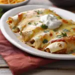 Green Chile Chicken Enchiladas