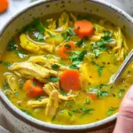 Anti Inflammatory Turmeric Chicken Soup