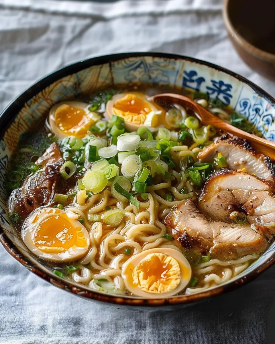Simple Homemade Chicken Ramen: A Cozy Twist with Turkey Bacon