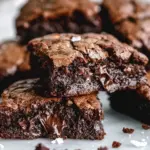 The BEST Fudgy Chewy Brookies