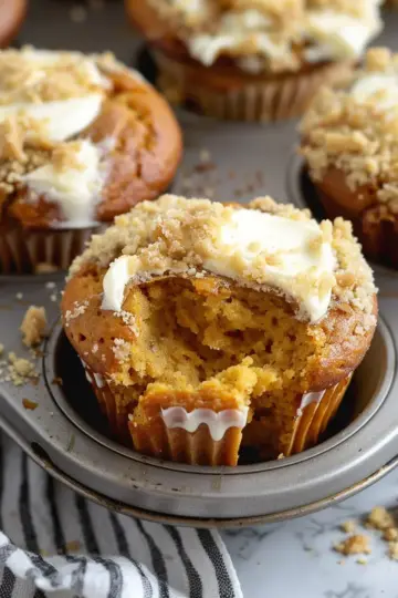 Pumpkin Cream Cheese Muffins