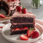 Strawberry Chocolate Cake