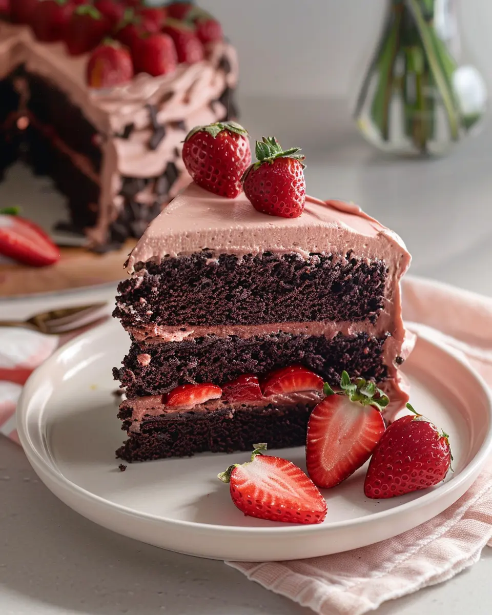 Strawberry Chocolate Cake: A Decadent Treat You Can Make at Home