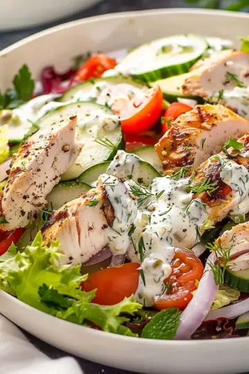Tzatziki Chicken Salad