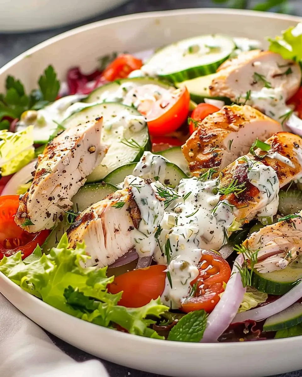 Tzatziki Chicken Salad: A Juicy Twist on a Classic Recipe