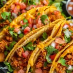 Crispy Baked Chicken Tacos