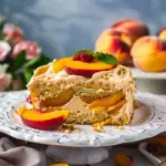 Brown Sugar Peach Cake
