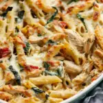 Tuscan Chicken Pasta Bake