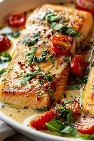 Creamy Tuscan Salmon