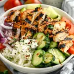 Low Carb Greek Chicken Bowls