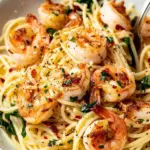 Garlic Butter Shrimp Pasta
